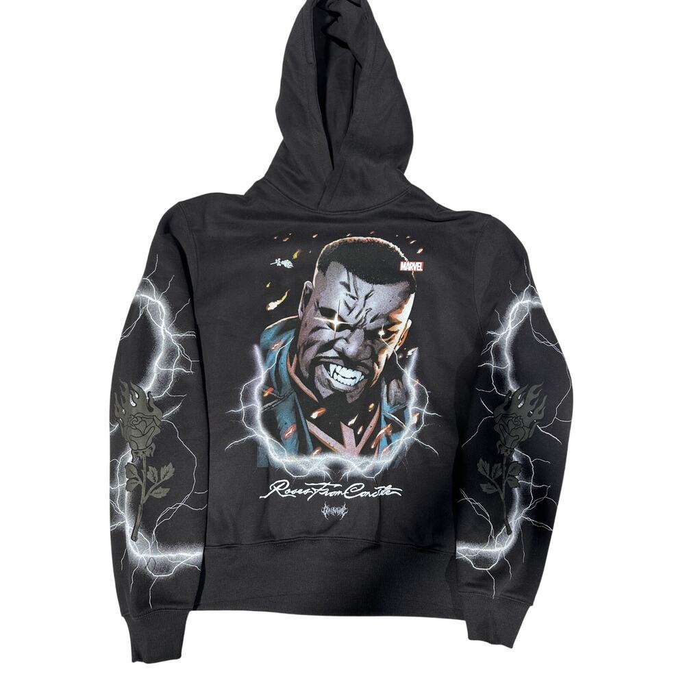 Civil Regime x Marvel Blade Hoodie Black Size M NWT